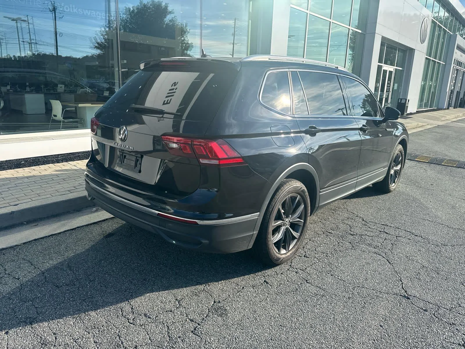 Certified Used 2023 Deep Black Pearl Volkswagen SE image 13