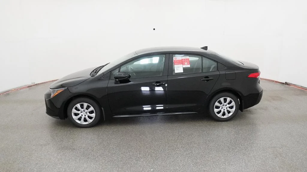New 2026 Midnight Black Metallic Toyota LE image 3