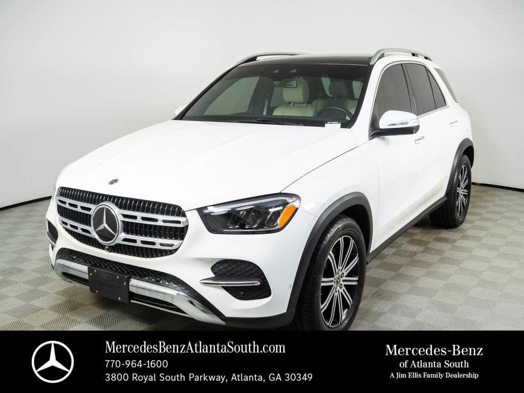 Certified Used 2025 Polar White Mercedes-Benz GLE 450e image 1