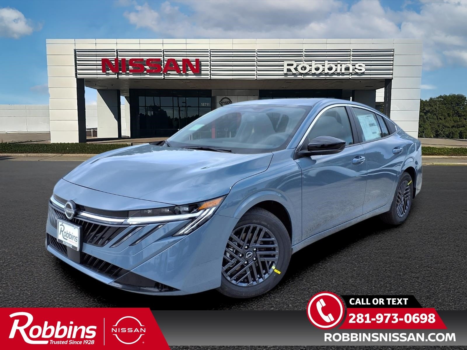 2026 Nissan Sentra SV Gray at Robbins Nissan
