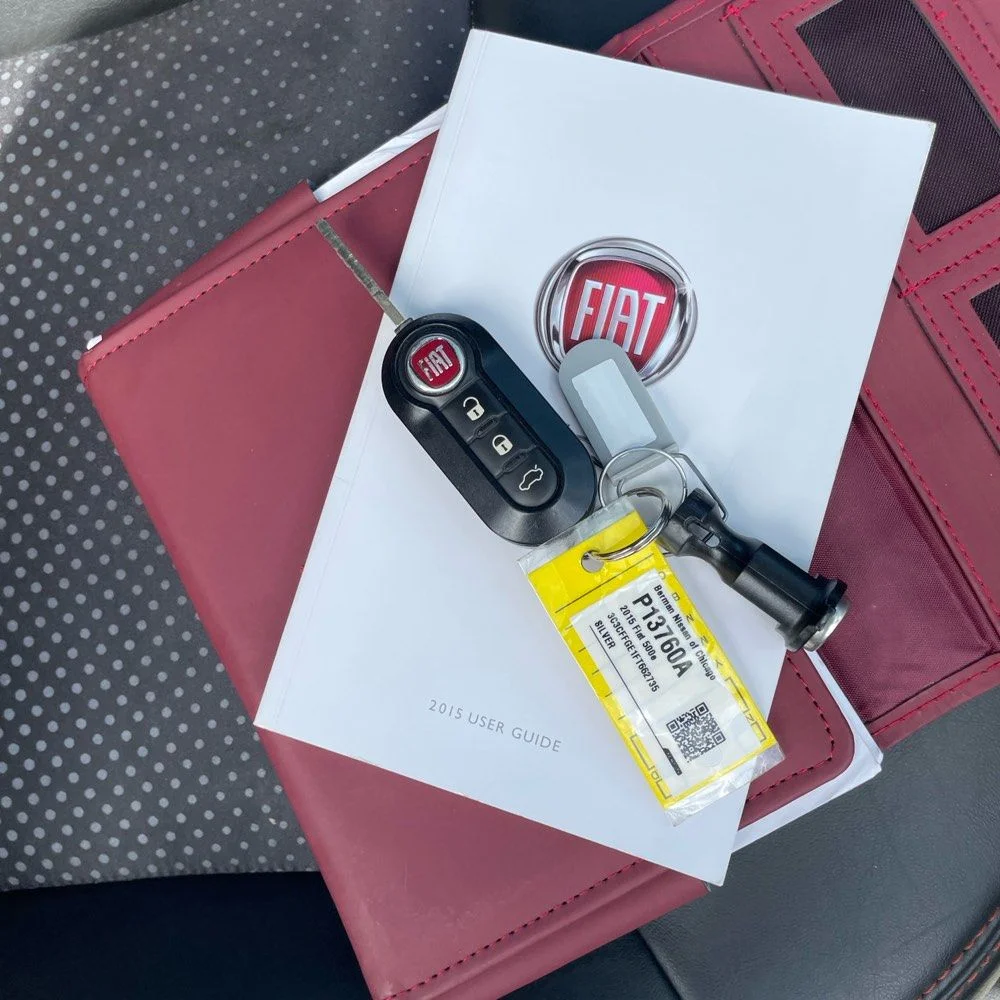 Used 2015 FIAT 500e Battery Electric with VIN 3C3CFFGE1FT662735 for sale in Roswell, GA