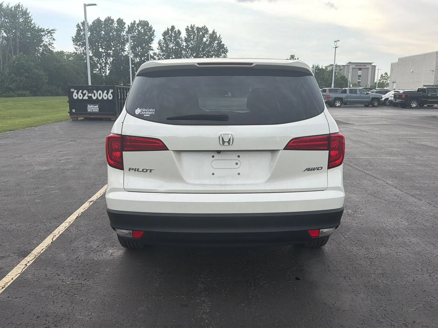 Used 2018 White Diamond Pearl Honda EX-L image 8