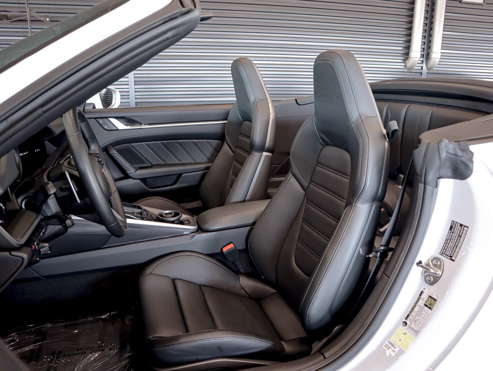 Used 2023 Carrara White Metallic Porsche Turbo S image 5