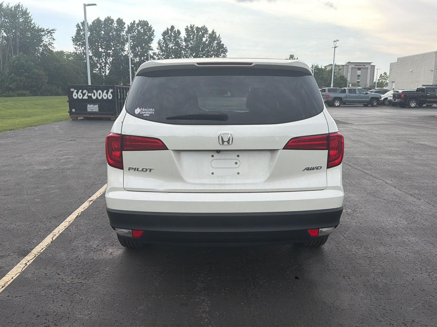 Used 2018 White Diamond Pearl Honda EX-L image 8