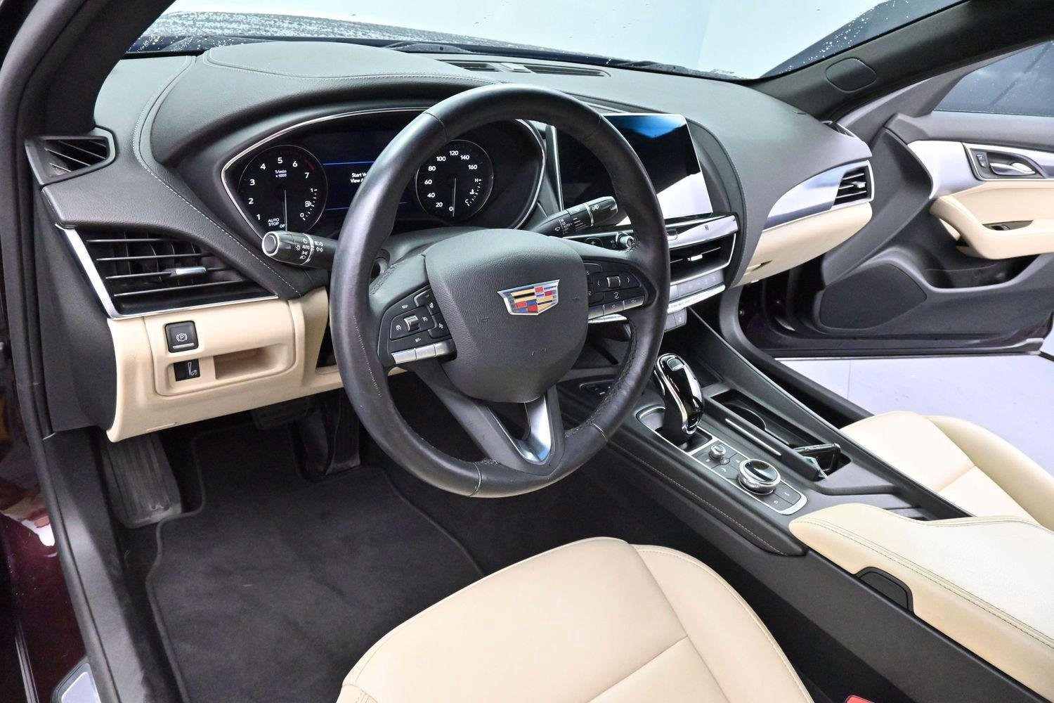 Used 2020 GARNET METALLIC Cadillac Luxury image 16