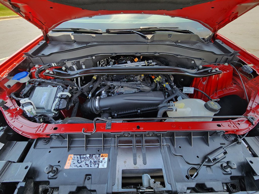 Used 2025 Rapid Red Metallic Tinted Clearcoat Ford ST-Line image 10