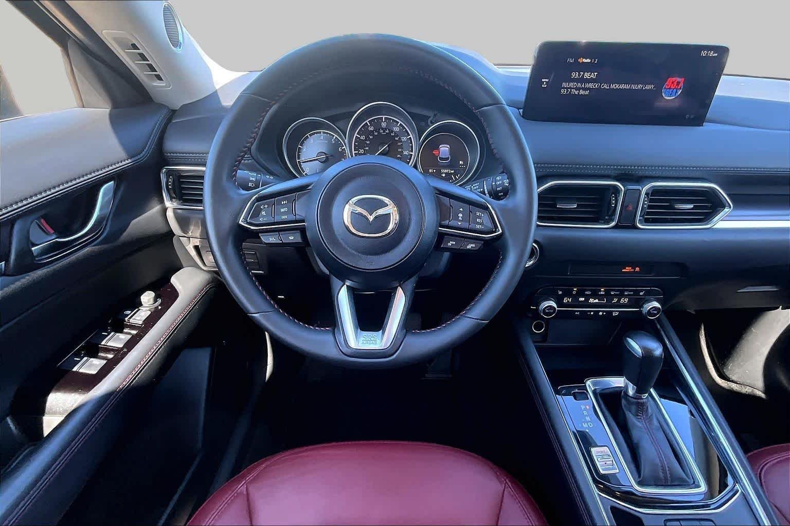 Used 2021 Polymetal Gray Mazda Carbon Edition image 6