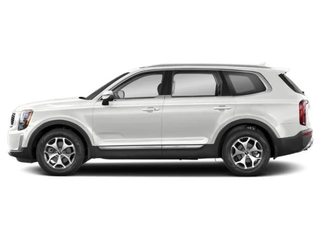 Used 2022 Glacial White Pearl Kia EX image 3