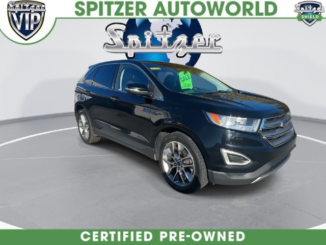 Used 2017 Ford Edge Titanium with VIN 2FMPK4K93HBB51349 for sale in DuBois, PA