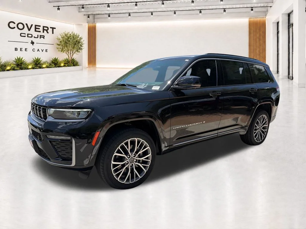 New 2026 Diamond Black Crystal Pearl-Coat Exterior Paint Jeep Summit image 5
