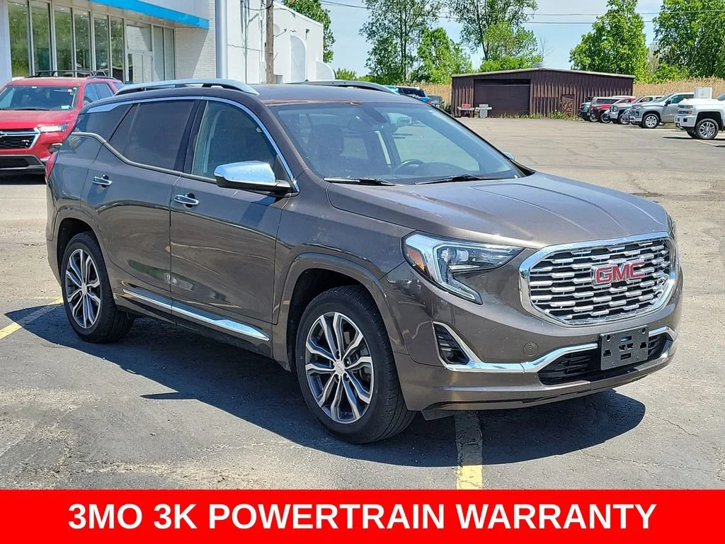 Used 2019 GMC Terrain Denali with VIN 3GKALXEX9KL357990 for sale in Marlette, MI