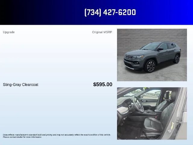 Used 2023 Gray Jeep Limited image 5