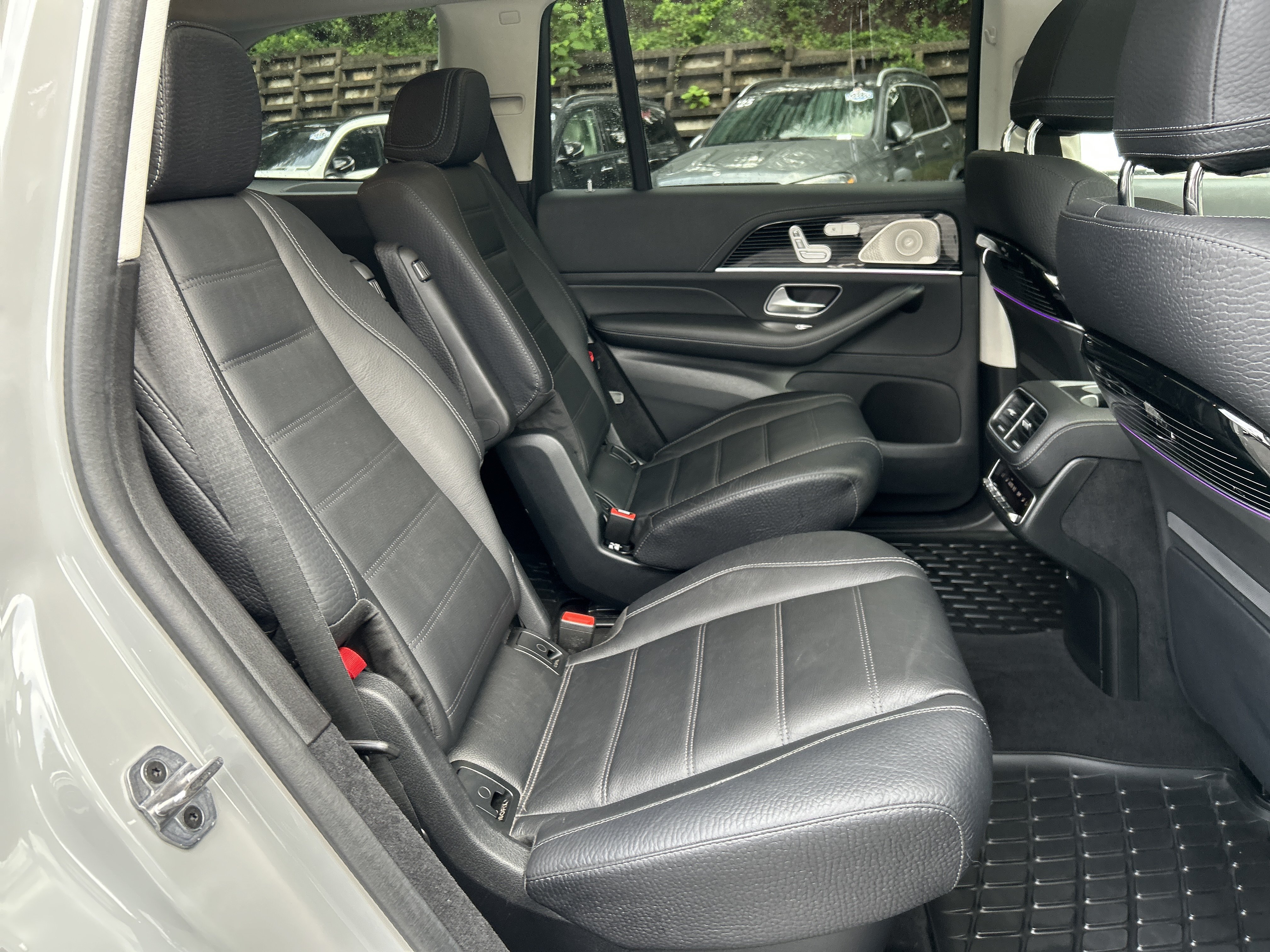 Certified Used 2024 MANUFAKTUR Alpine Grey Mercedes-Benz GLS 580 4MATIC® SUV image 49