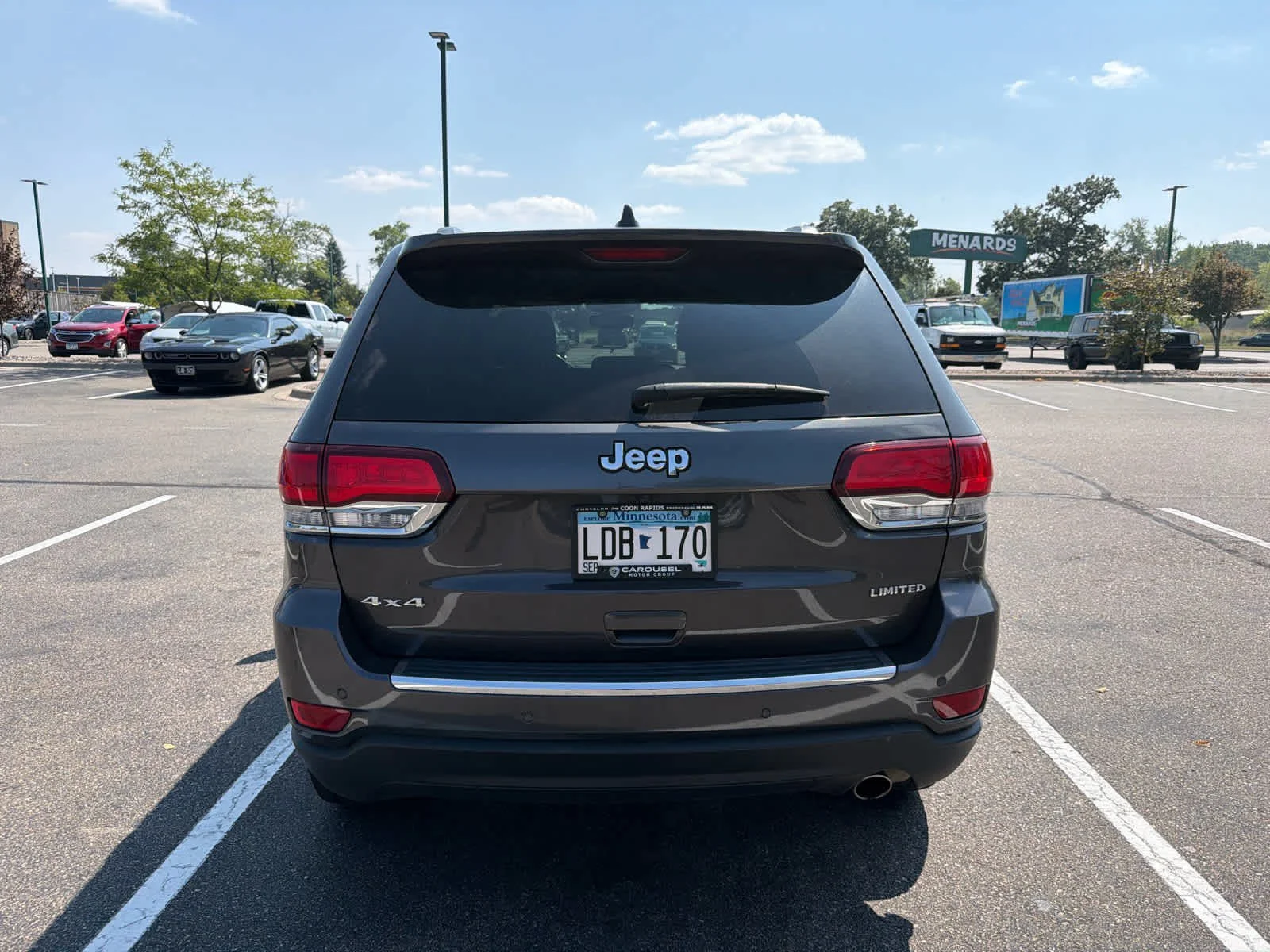 Used 2021 Granite Crystal Metallic Clearcoat Jeep Limited image 7