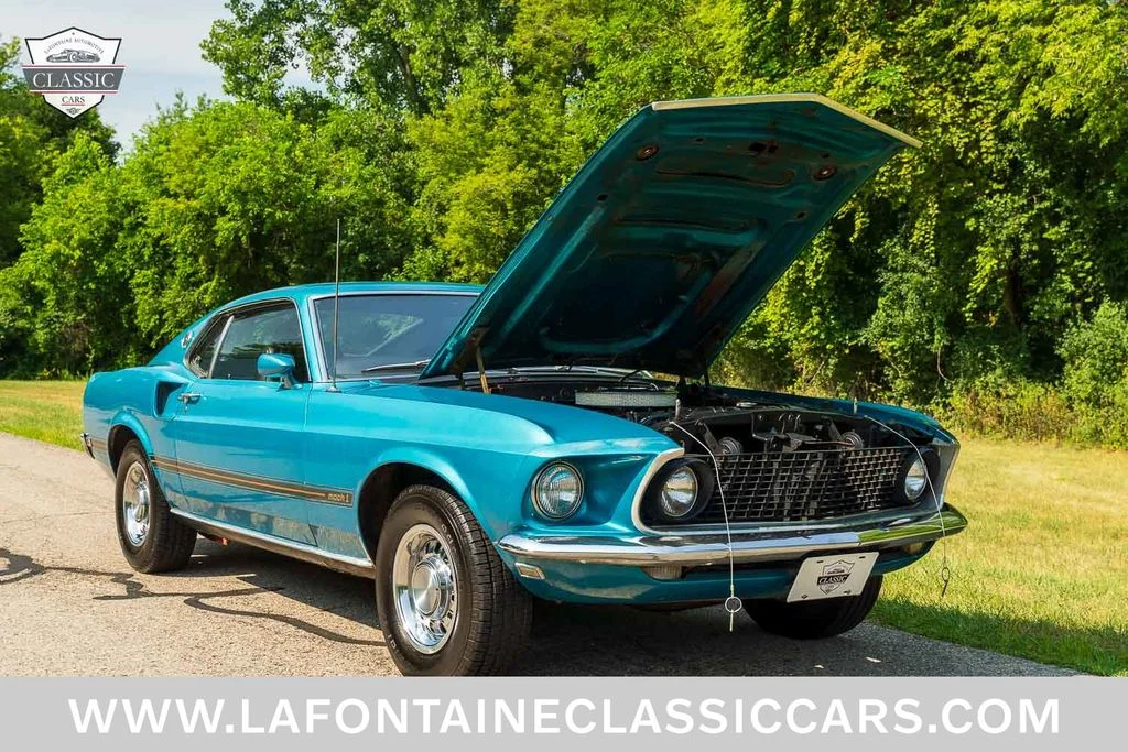 Used 1969 Blue Ford Mach 1 image 48