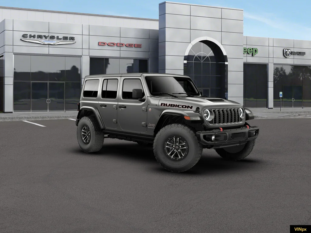 New 2026 Granite Crystal Metallic Clear-Coat Exterior Paint Jeep Rubicon X image 10