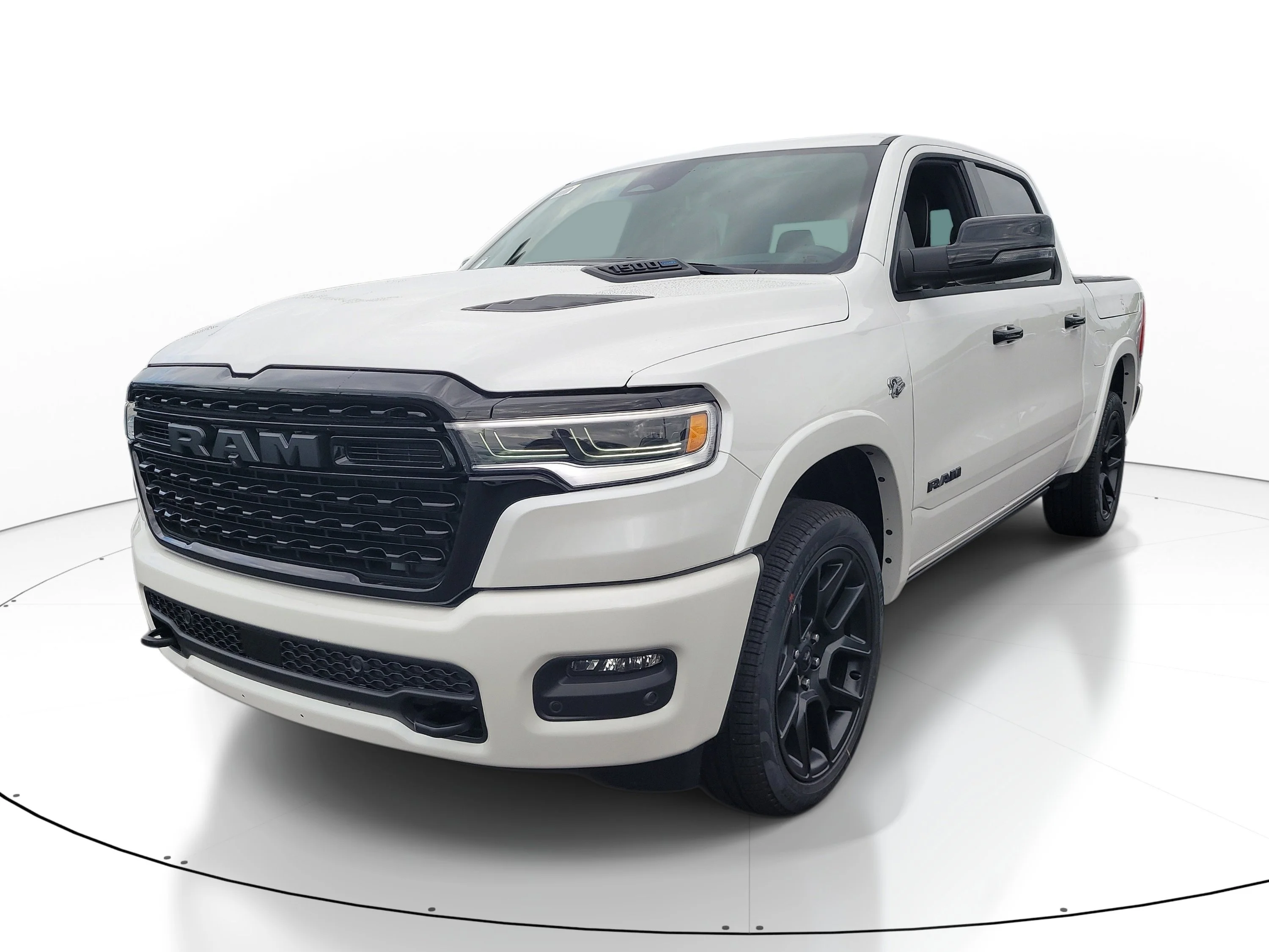New 2026 Ivory White Tri-Coat Pearlcoat Ram Limited image 4