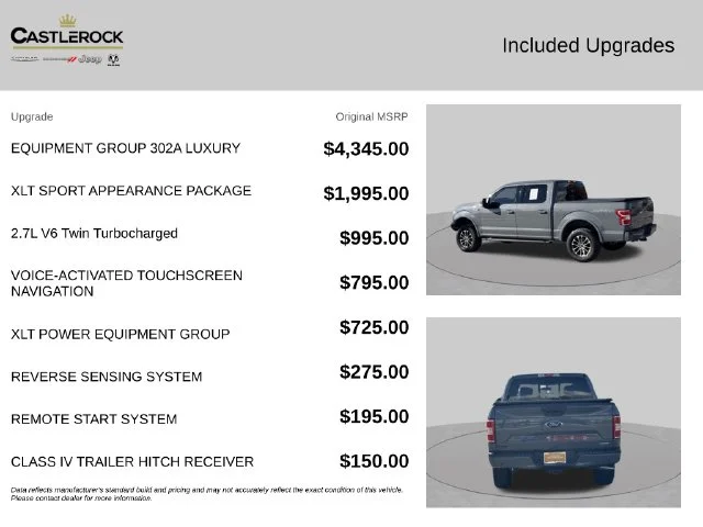 Used 2020 Black Ford XLT image 4