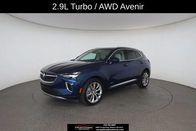 Used 2023 Blue Buick Avenir image 3
