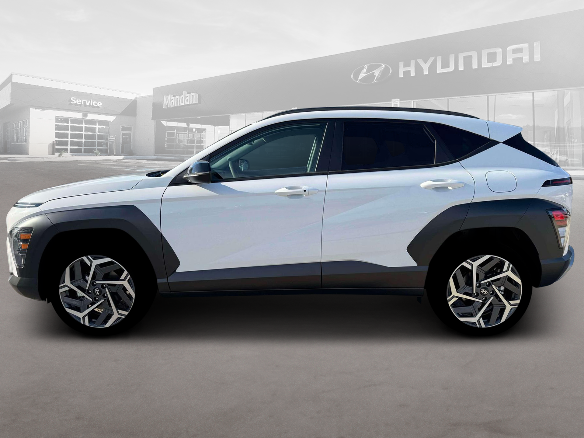 New 2026 White Hyundai SEL Premium AWD image 3