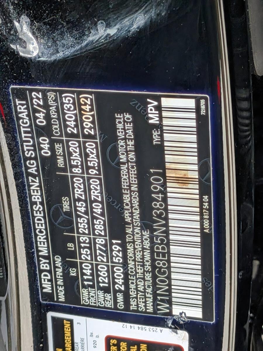 Used 2022 Obsidian Black Metallic Mercedes-Benz GLC 300 image 27