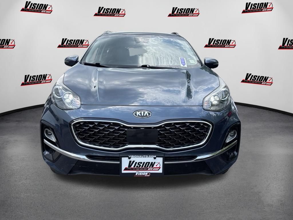 Used 2020 Blue Kia EX image 2