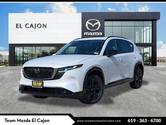 New 2026 Rhodium White Metallic Mazda 2.5 S Premium AWD image 1
