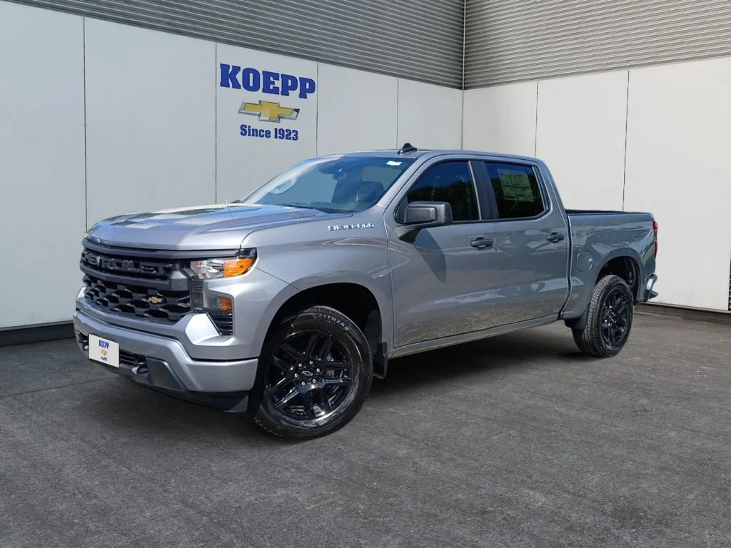 New 2026 Sterling Gray Metallic Chevrolet Custom image 1
