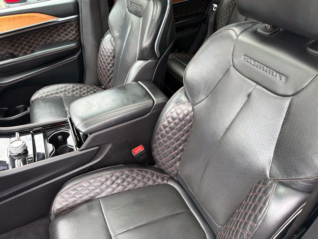 Used 2022 Bright White Clearcoat Jeep Summit Reserve image 9