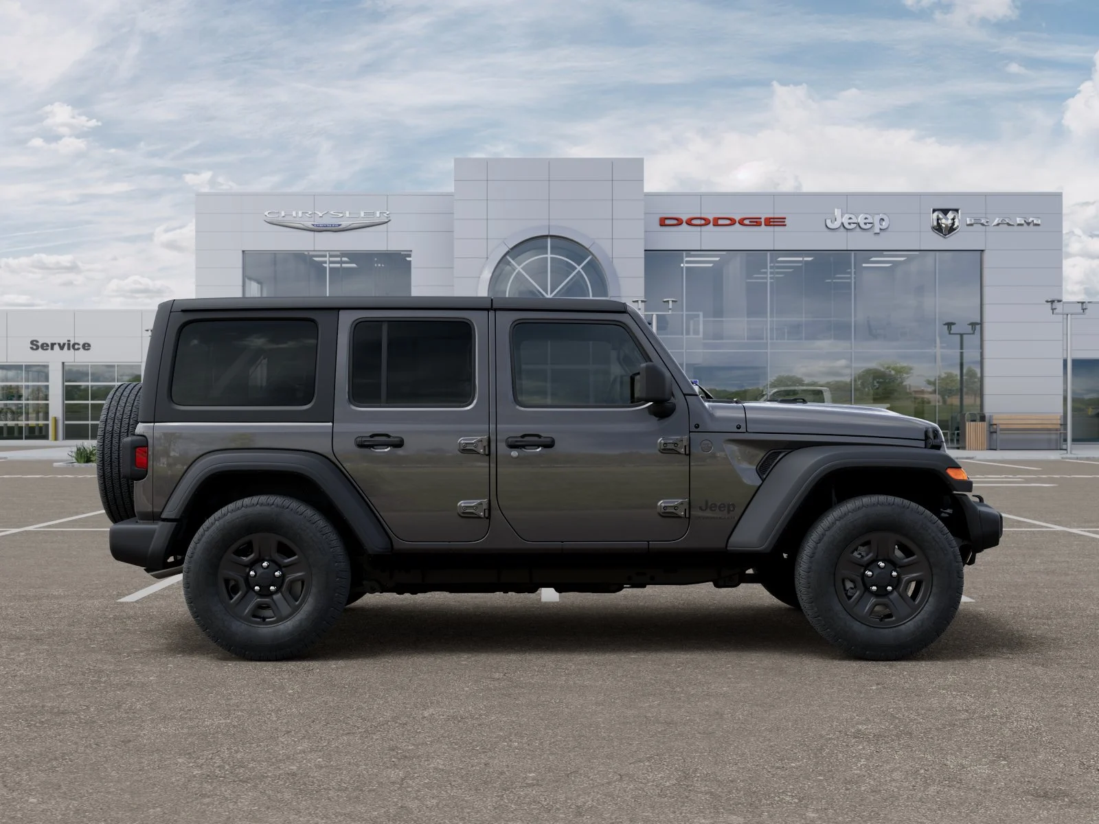 New 2026 Granite Crystal Metallic Clearcoat Jeep Sport image 47