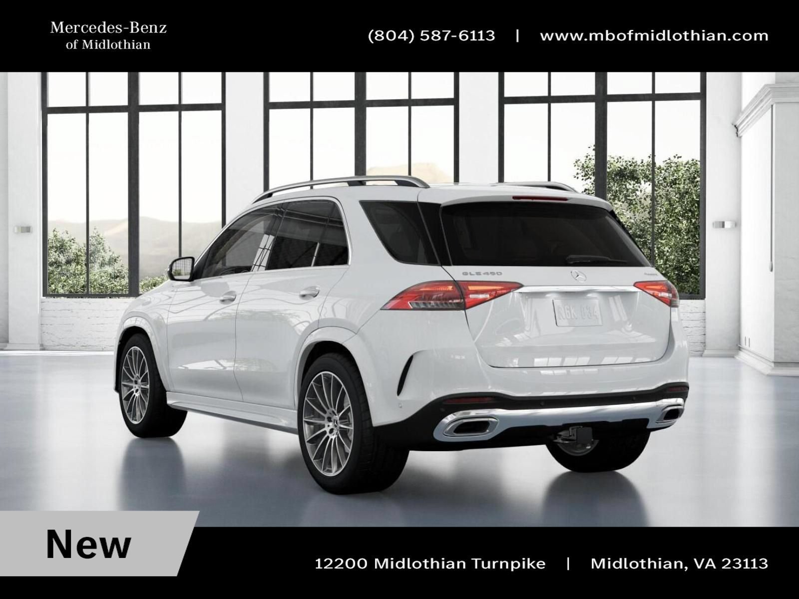 New 2026 Polar White Mercedes-Benz GLE 450 image 74