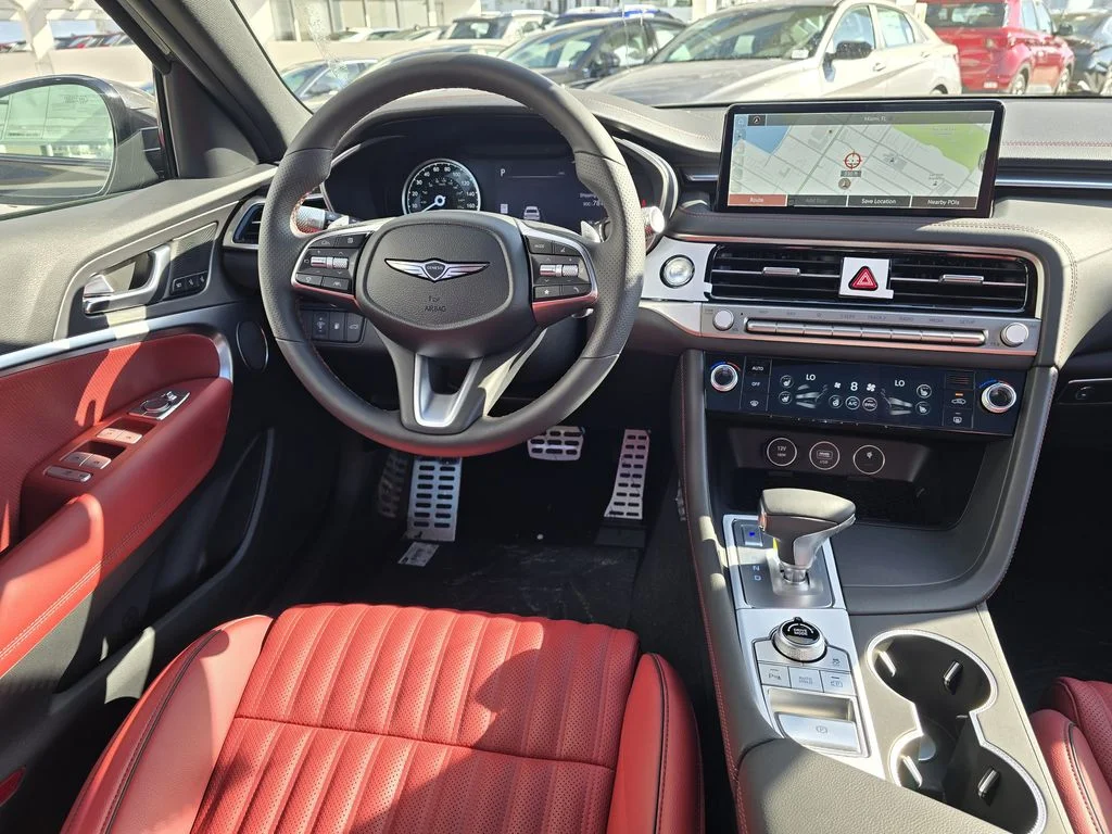 New 2026 White Genesis 3.3T Sport Prestige image 8