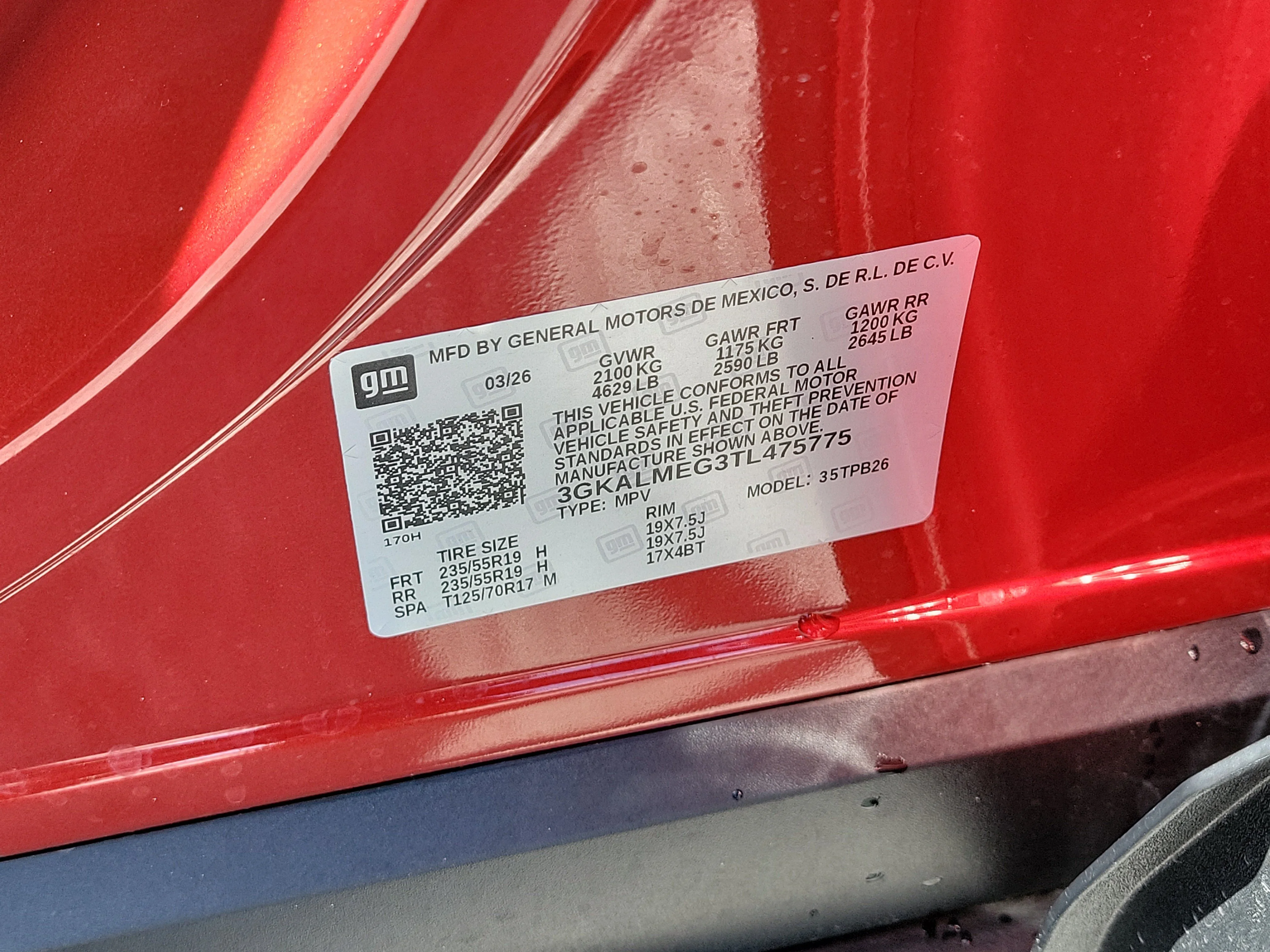 Used 2026 Volcanic Red Tintcoat GMC FWD Elevation image 32