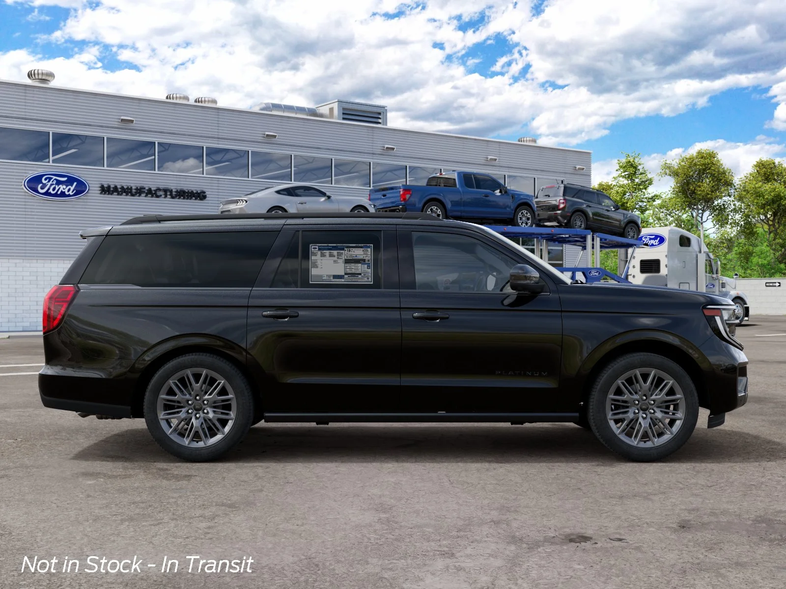 New 2027 Agate Black Metallic Ford MAX Platinum image 5