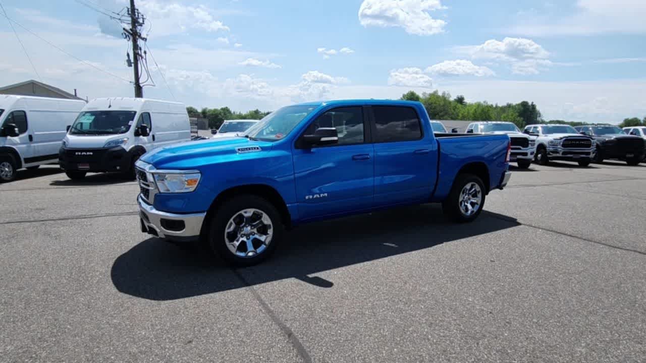Used 2022 Hydro Blue Pearlcoat Ram Big Horn image 6