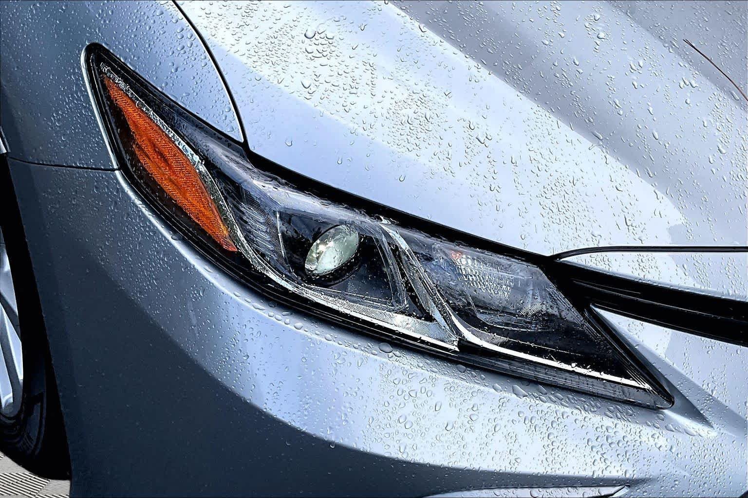 Used 2022 Celestial Silver Metallic Toyota LE image 28