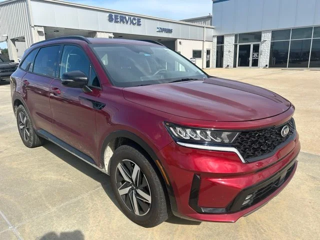 Used 2021 Red Kia EX image 2