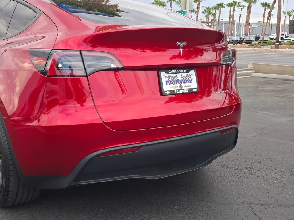 Used 2024 Maroon Tesla Long Range image 4
