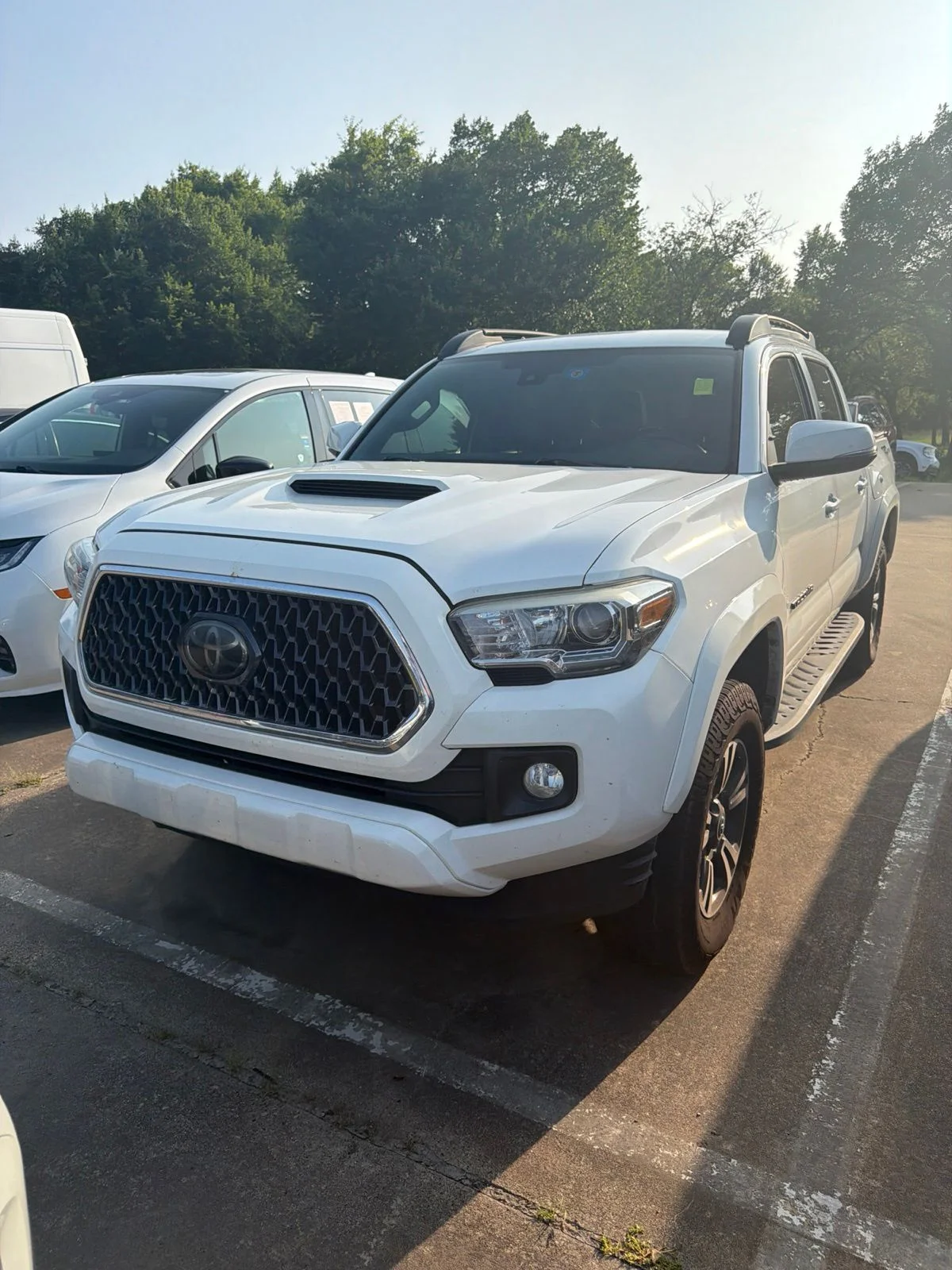 Used 2018 White Toyota TRD Sport image 4