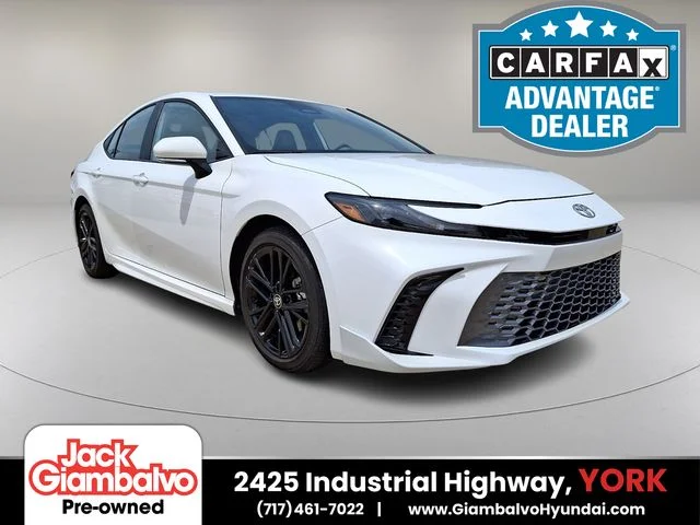 Used 2025 White Toyota SE image 1