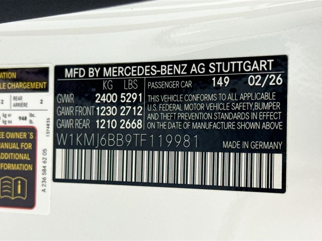 New 2026 Polar White Mercedes-Benz CLE 450 image 33