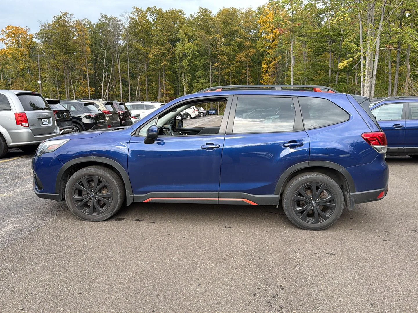 Used 2024 Sapphire Blue Pearl Subaru Sport image 11