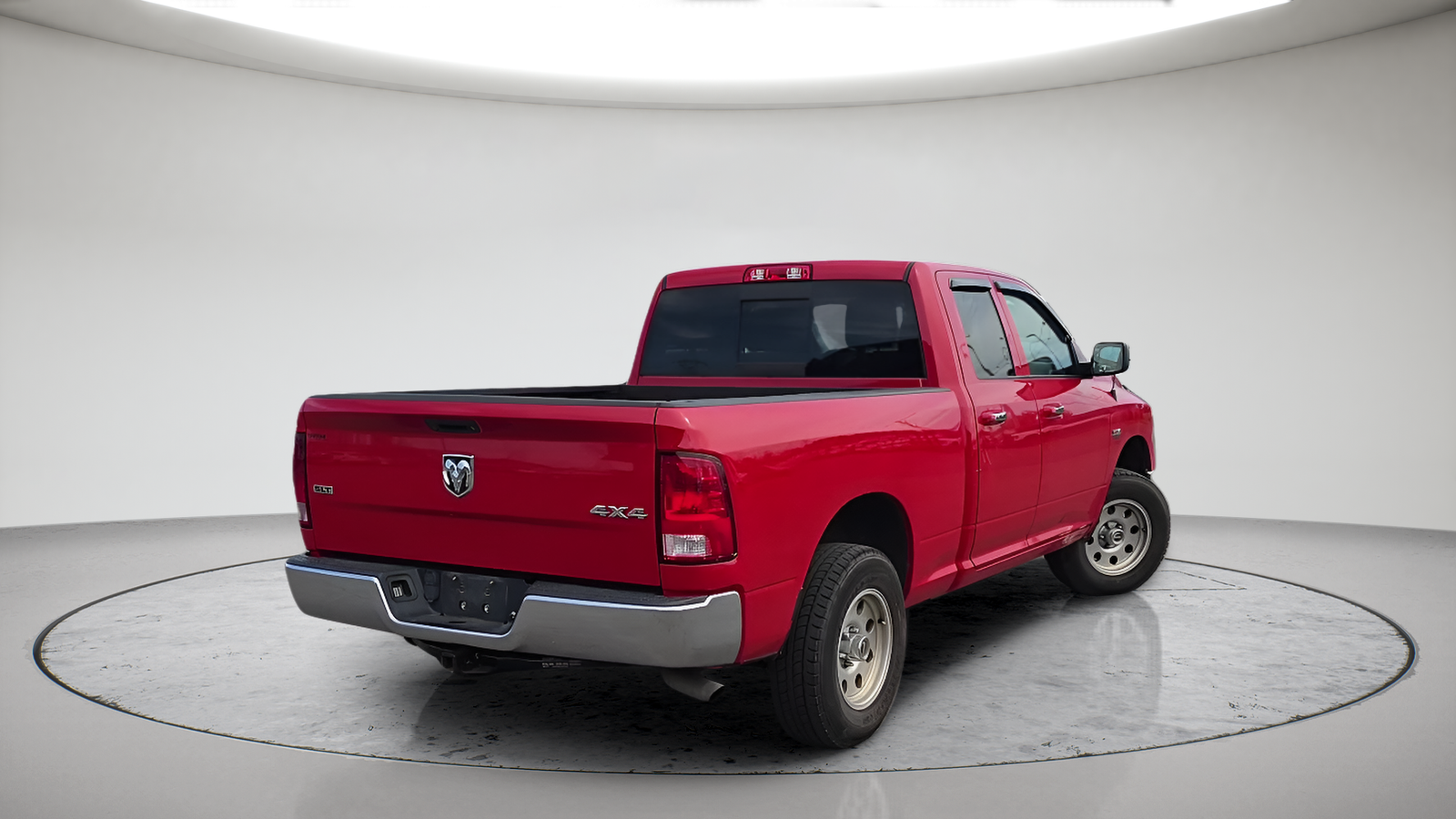 Used 2018 Flame Red Clearcoat Ram SLT image 7