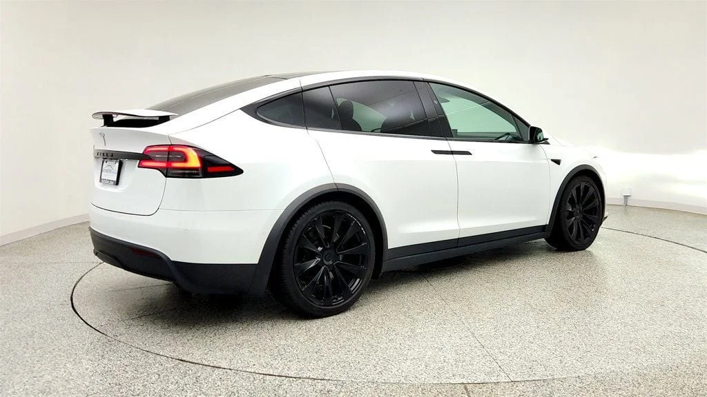 Used 2022 Pearl White Multi-Coat Tesla AWD w/ 22