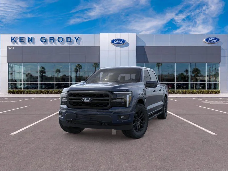 New 2026 Antimatter Blue Metallic Ford Lariat image 3