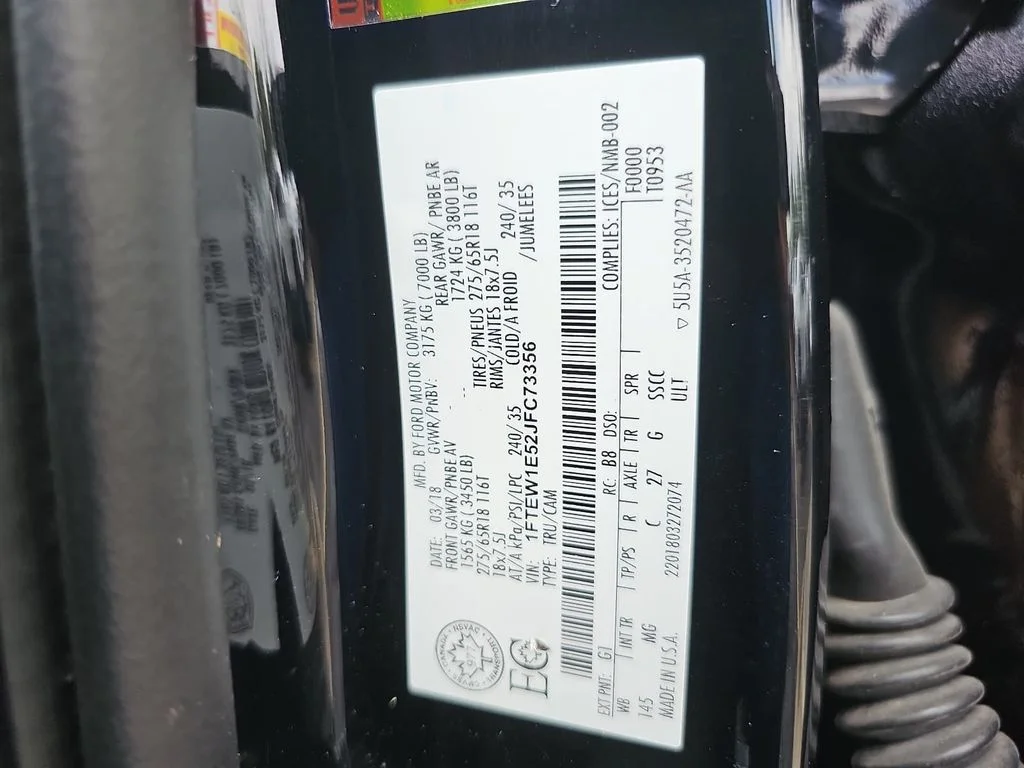 Used 2018 Black Ford XLT image 30