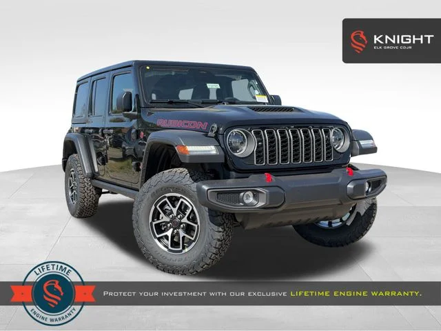 New 2026 Black Jeep Rubicon image 1