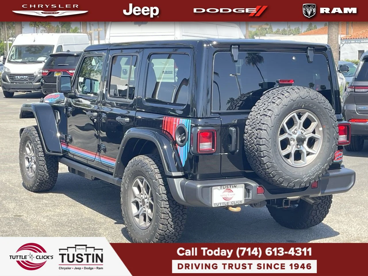New 2026 Black Clear-Coat Exterior Paint Jeep Rewind image 10