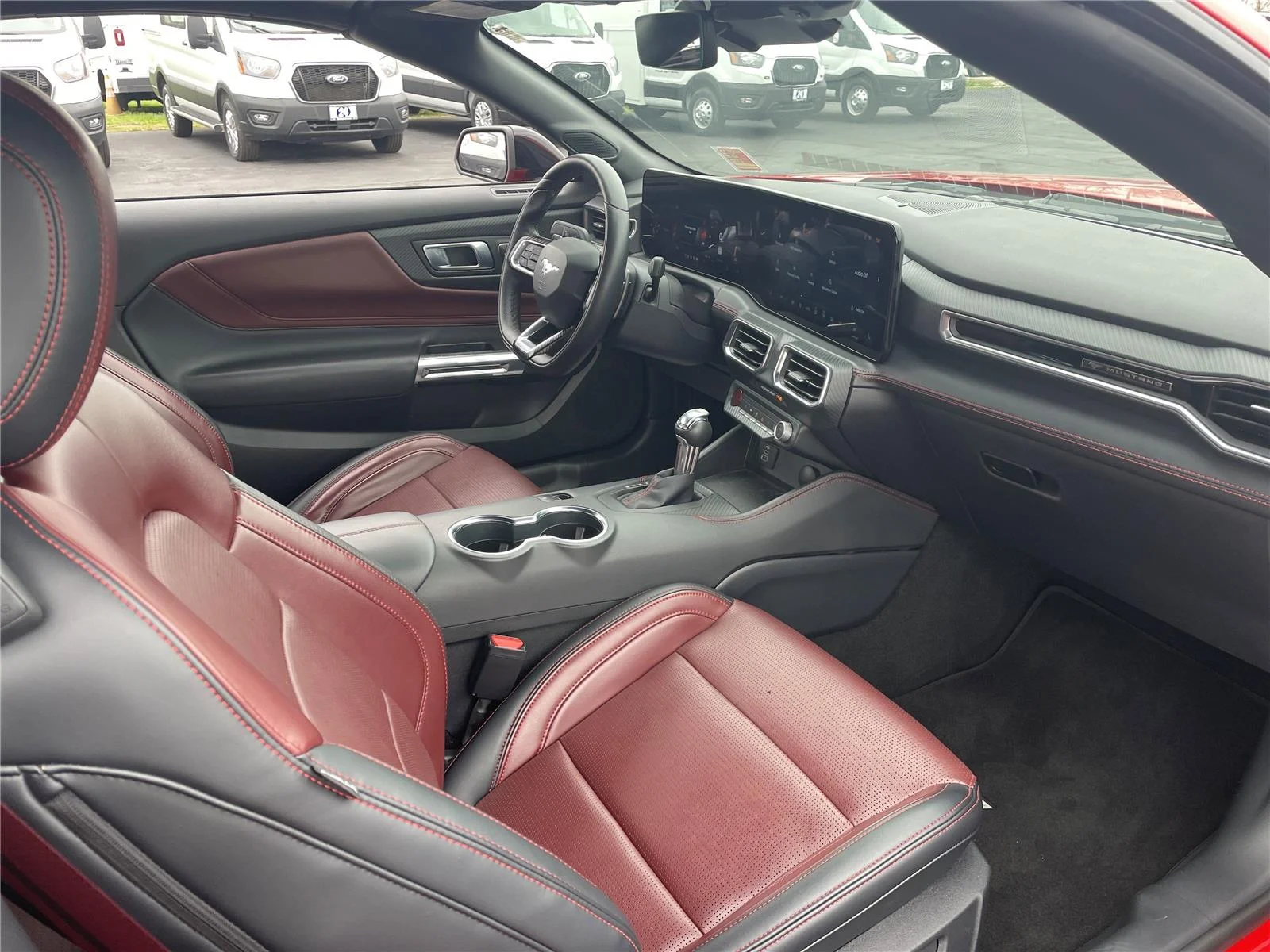 Used 2025 Race Red Ford GT Premium image 26