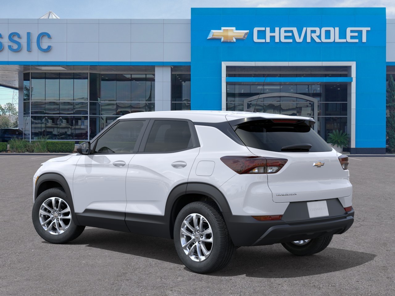 2026 Chevrolet Trailblazer LS White at Classic Elite Chevrolet Sugar Land